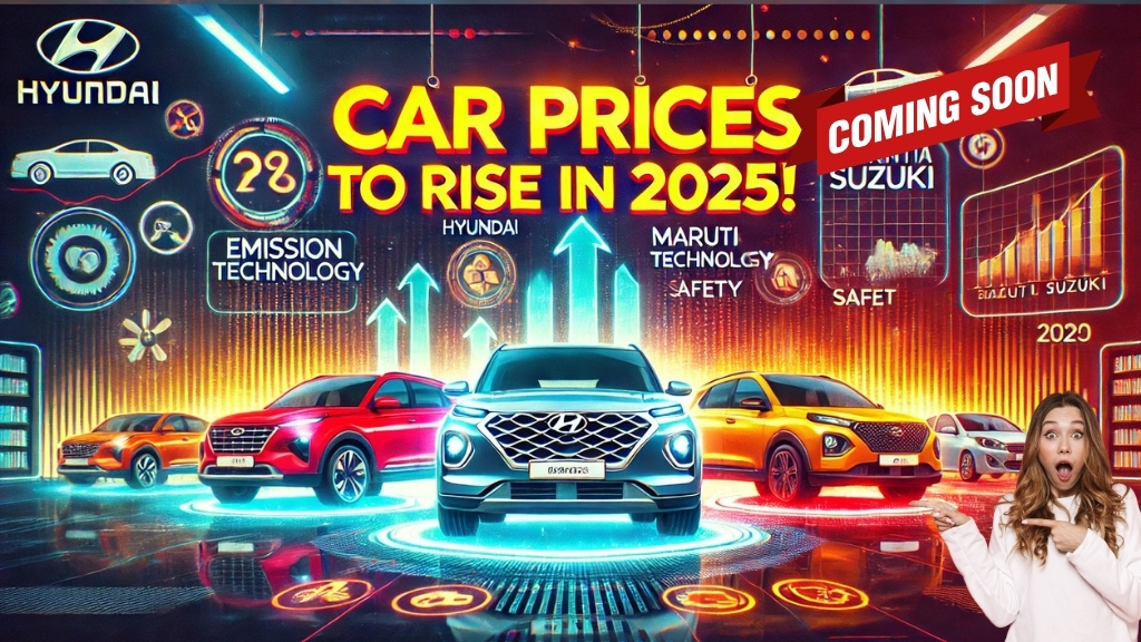 Car Prices Rising : Why Cars Will Become More Expensive in 2025: Impact on Buyers in India