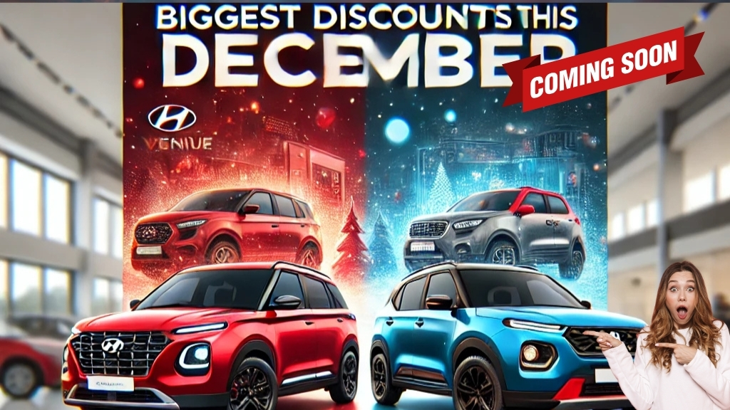 Hyundai Venue, Maruti Brezza: Massive Price Cut Upto ₹54,000 This December!