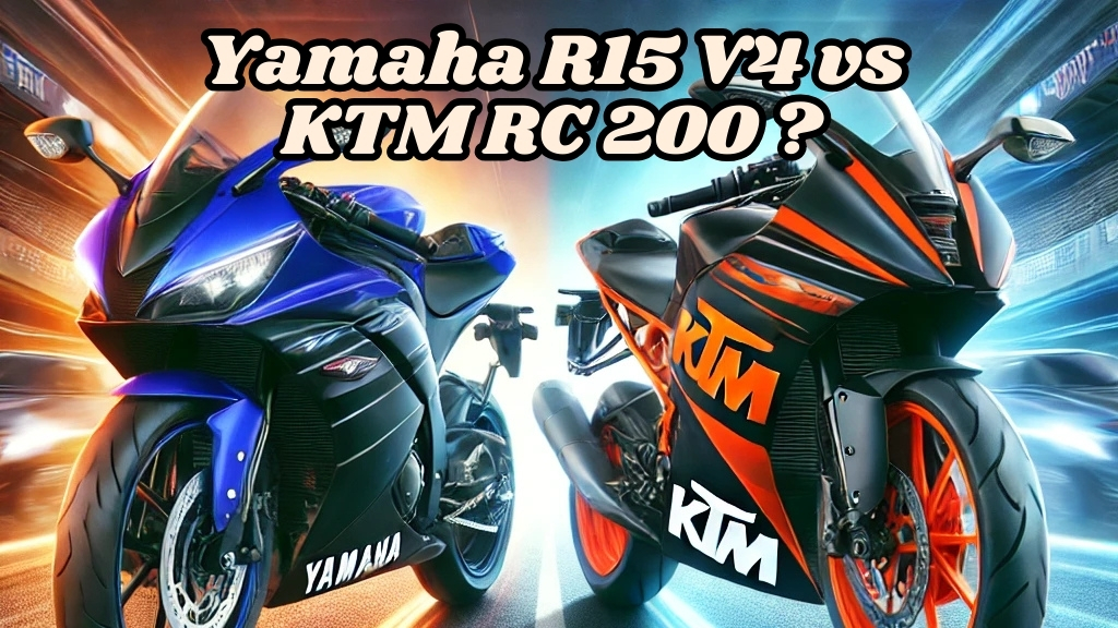 Yamaha R15 V4 vs KTM RC 200